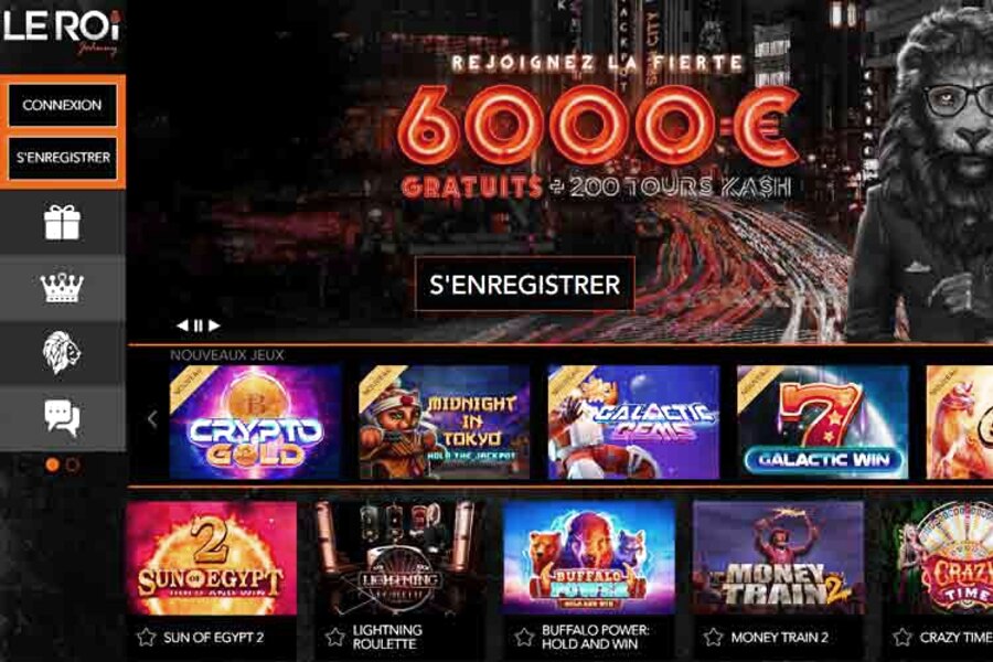 Le Roi Johnny Casino - Téléchargez notre Mobile App APK